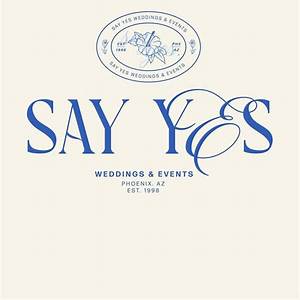 Say Yes Weddings & Events logo